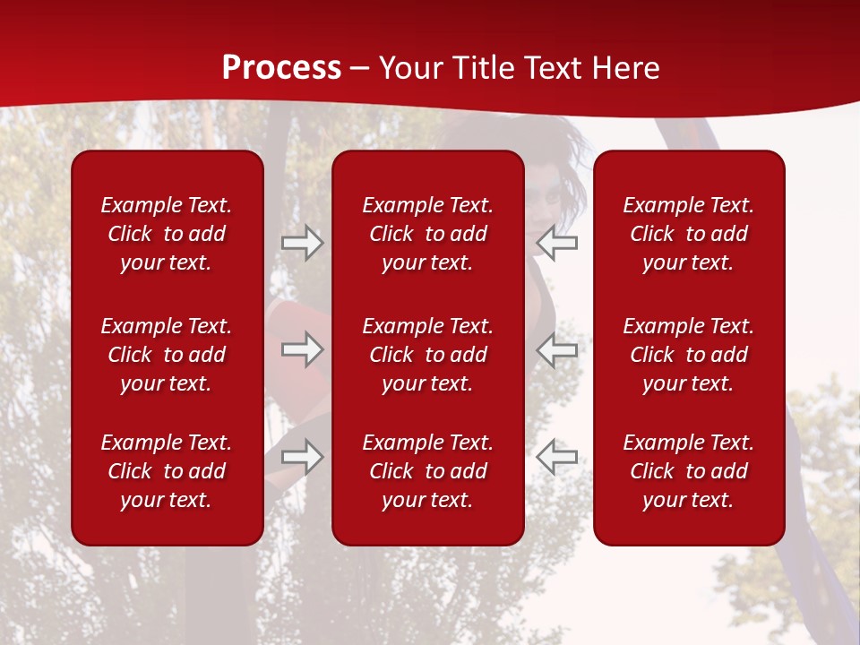 Height Europe Aerial PowerPoint Template