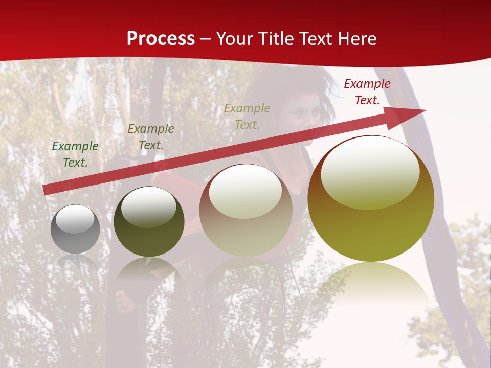 Height Europe Aerial PowerPoint Template