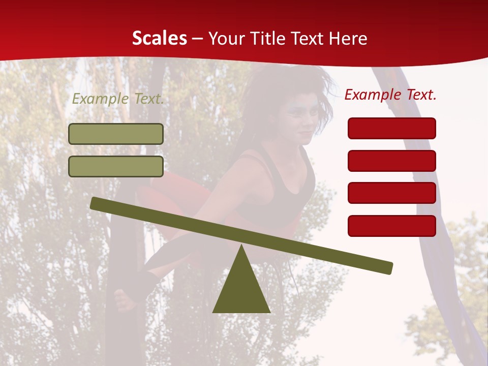 Height Europe Aerial PowerPoint Template