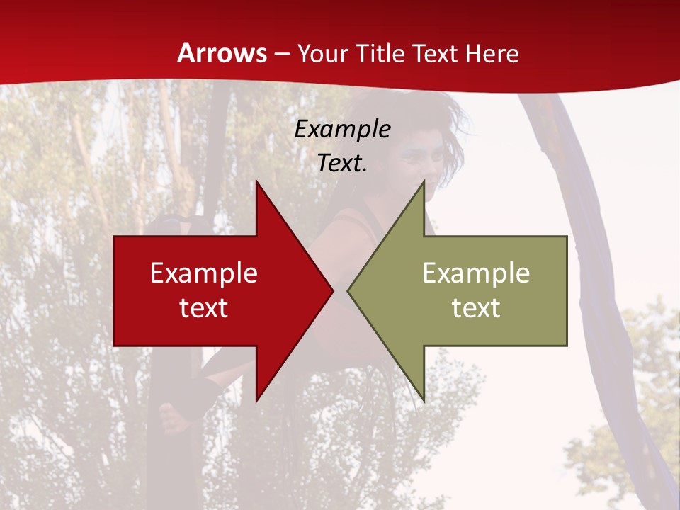 Height Europe Aerial PowerPoint Template