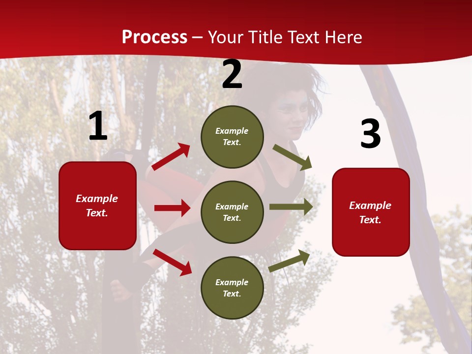 Height Europe Aerial PowerPoint Template