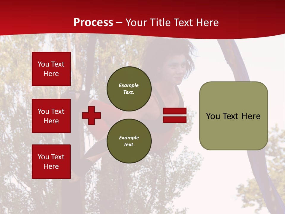 Height Europe Aerial PowerPoint Template