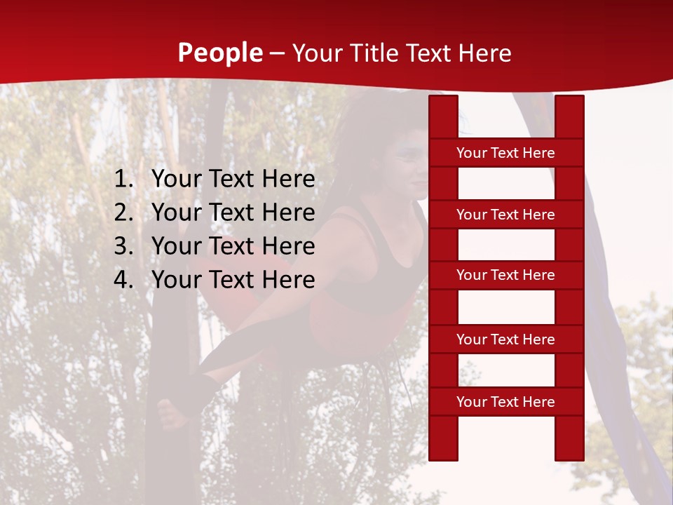 Height Europe Aerial PowerPoint Template