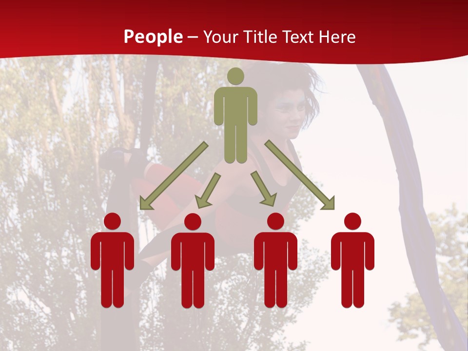 Height Europe Aerial PowerPoint Template