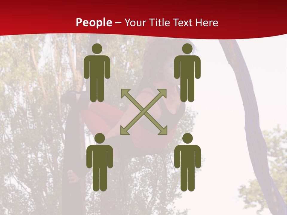 Height Europe Aerial PowerPoint Template