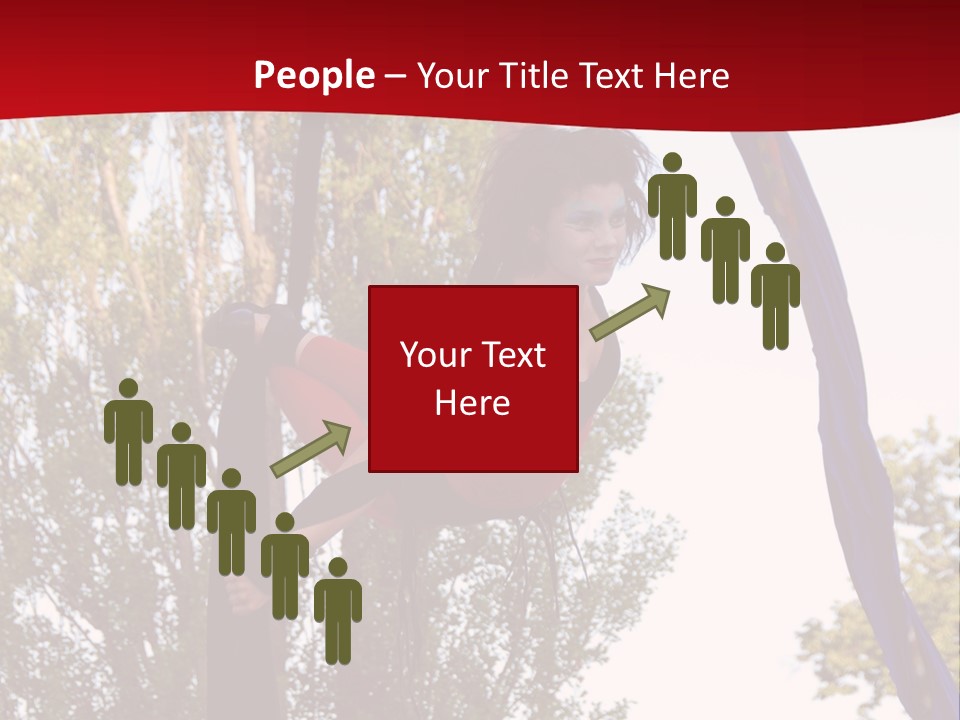 Height Europe Aerial PowerPoint Template