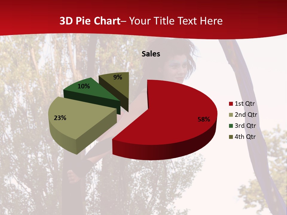 Height Europe Aerial PowerPoint Template