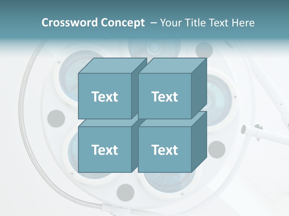 Lights Face Hemostat PowerPoint Template