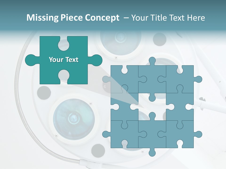 Lights Face Hemostat PowerPoint Template