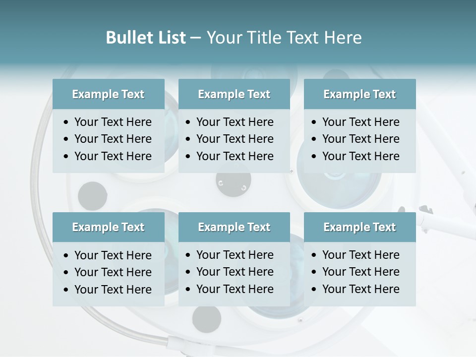 Lights Face Hemostat PowerPoint Template
