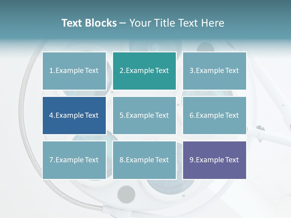 Lights Face Hemostat PowerPoint Template
