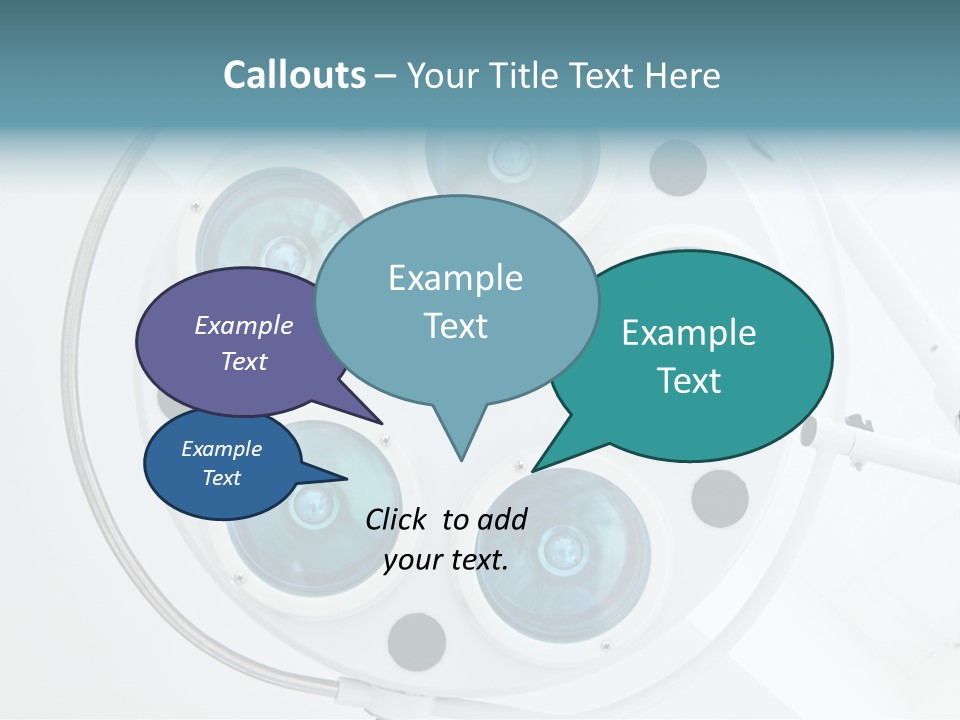 Lights Face Hemostat PowerPoint Template