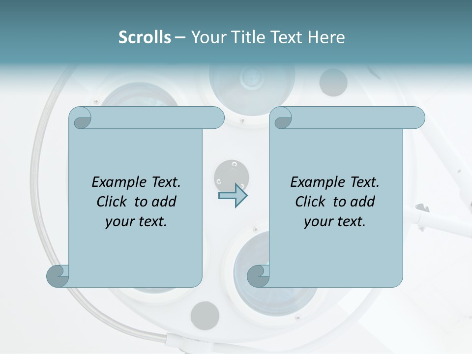 Lights Face Hemostat PowerPoint Template