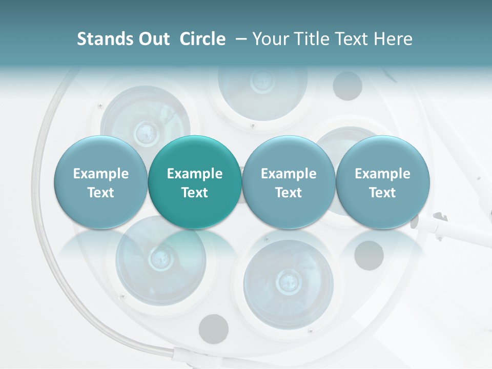 Lights Face Hemostat PowerPoint Template