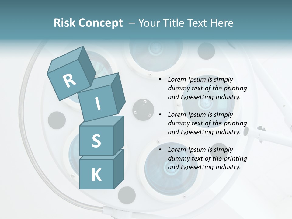 Lights Face Hemostat PowerPoint Template