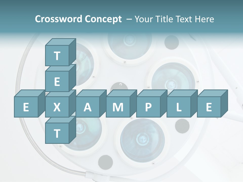 Lights Face Hemostat PowerPoint Template