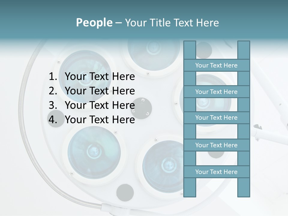 Lights Face Hemostat PowerPoint Template
