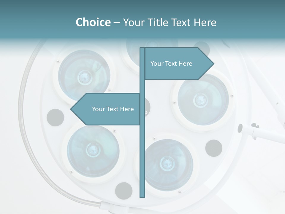 Lights Face Hemostat PowerPoint Template