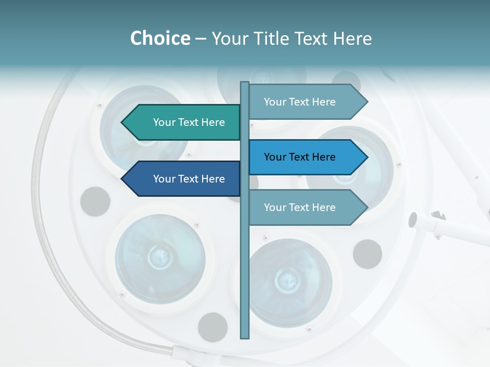 Lights Face Hemostat PowerPoint Template