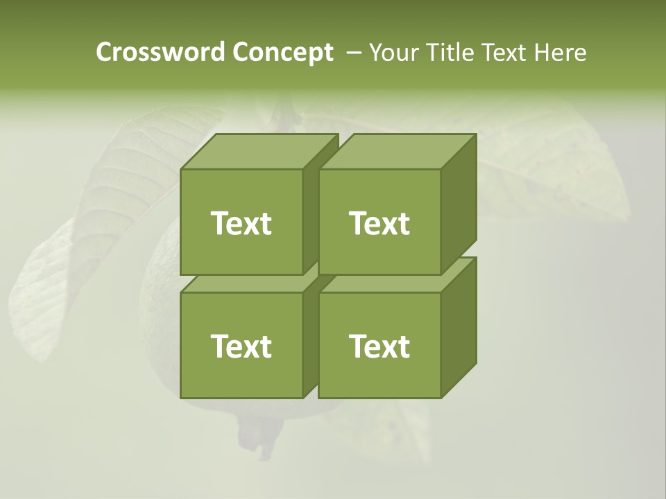 Orange Fruit Fiber PowerPoint Template