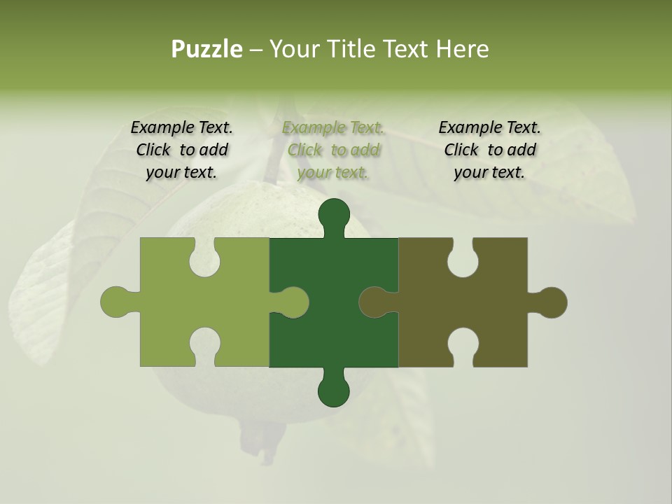 Orange Fruit Fiber PowerPoint Template