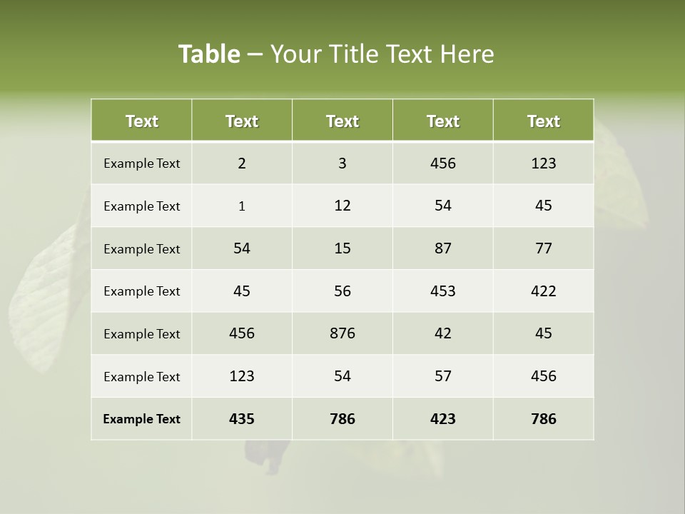 Orange Fruit Fiber PowerPoint Template