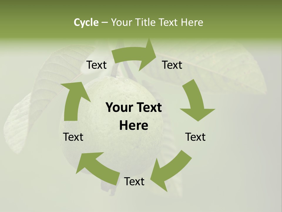 Orange Fruit Fiber PowerPoint Template
