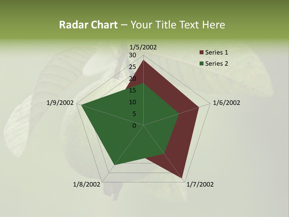 Orange Fruit Fiber PowerPoint Template