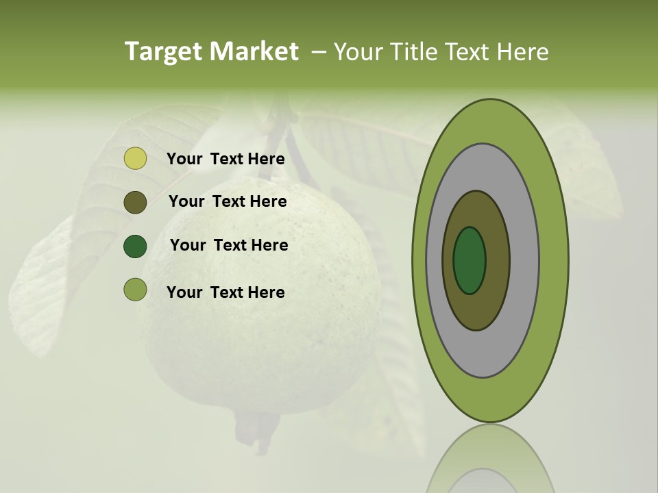 Orange Fruit Fiber PowerPoint Template