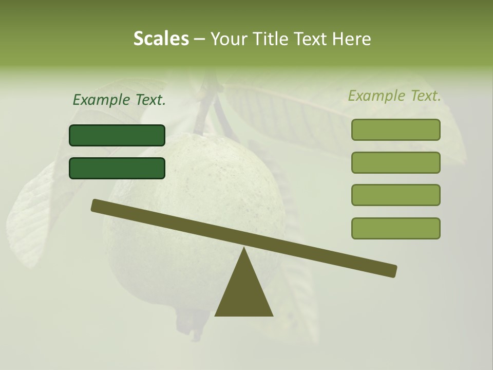 Orange Fruit Fiber PowerPoint Template