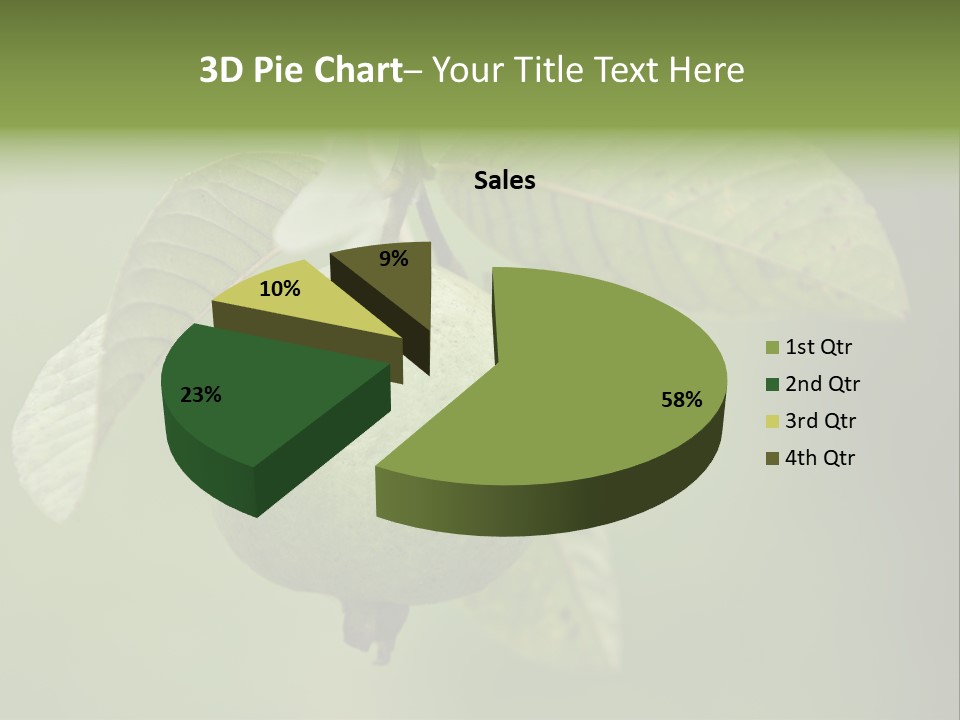 Orange Fruit Fiber PowerPoint Template