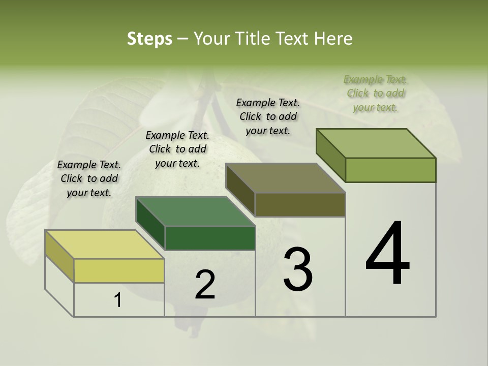 Orange Fruit Fiber PowerPoint Template