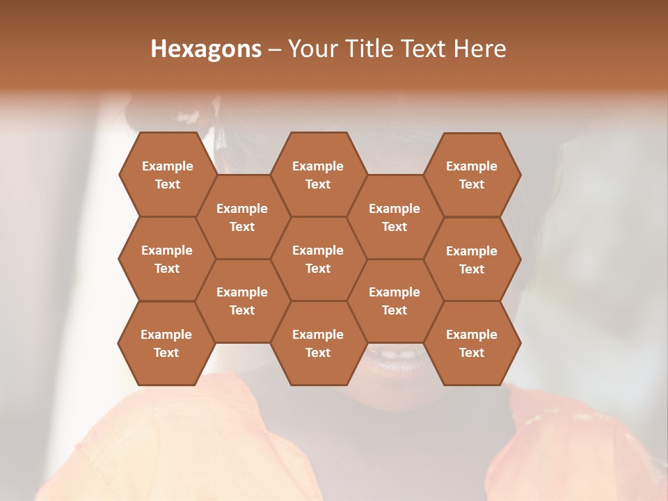 Closeup Smile Looking PowerPoint Template