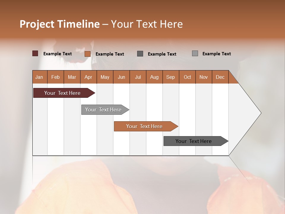 Closeup Smile Looking PowerPoint Template