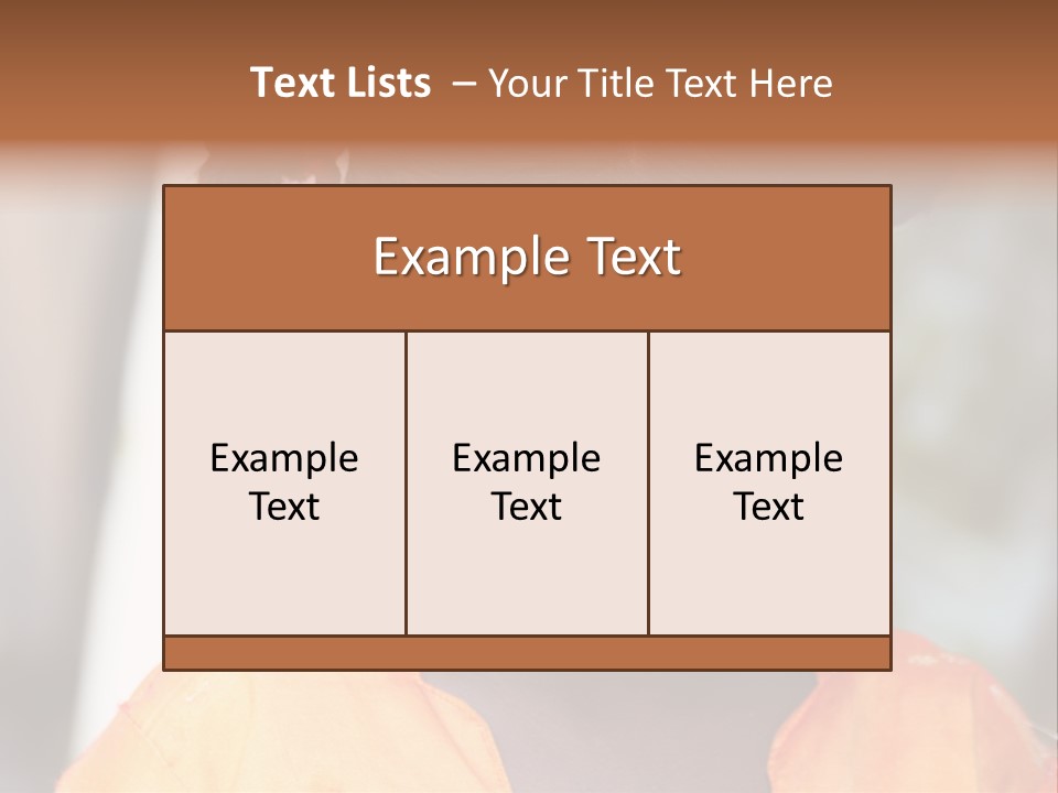 Closeup Smile Looking PowerPoint Template