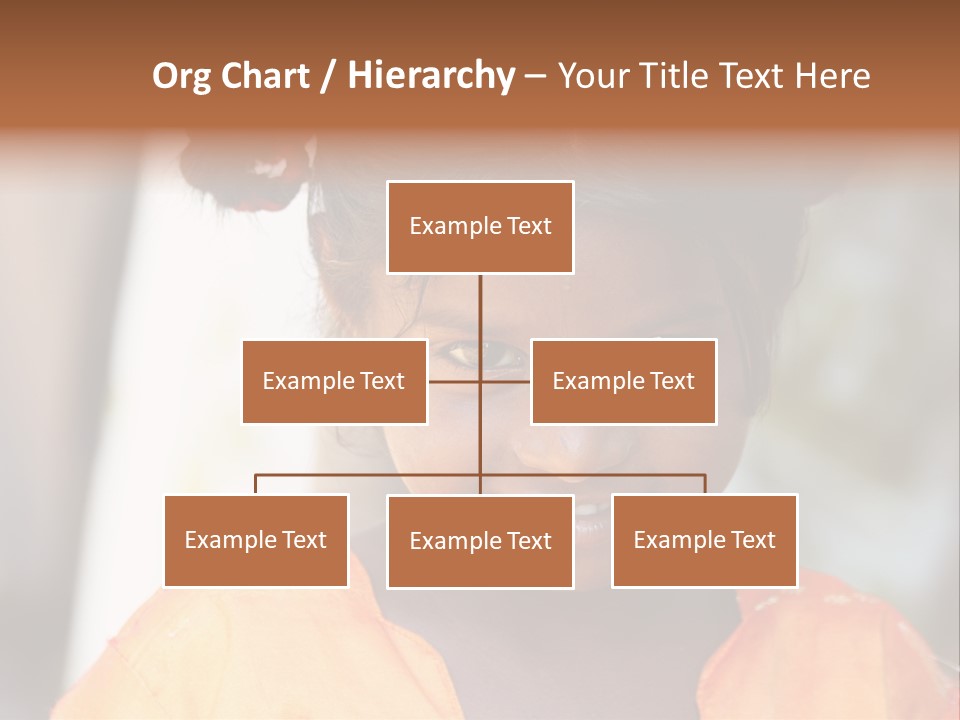 Closeup Smile Looking PowerPoint Template