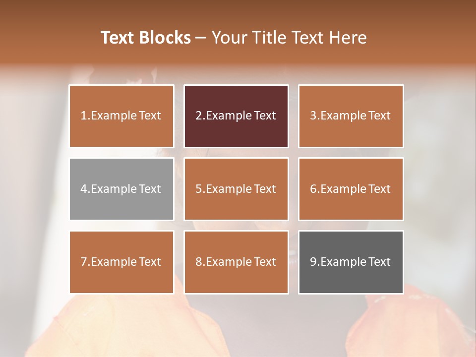 Closeup Smile Looking PowerPoint Template