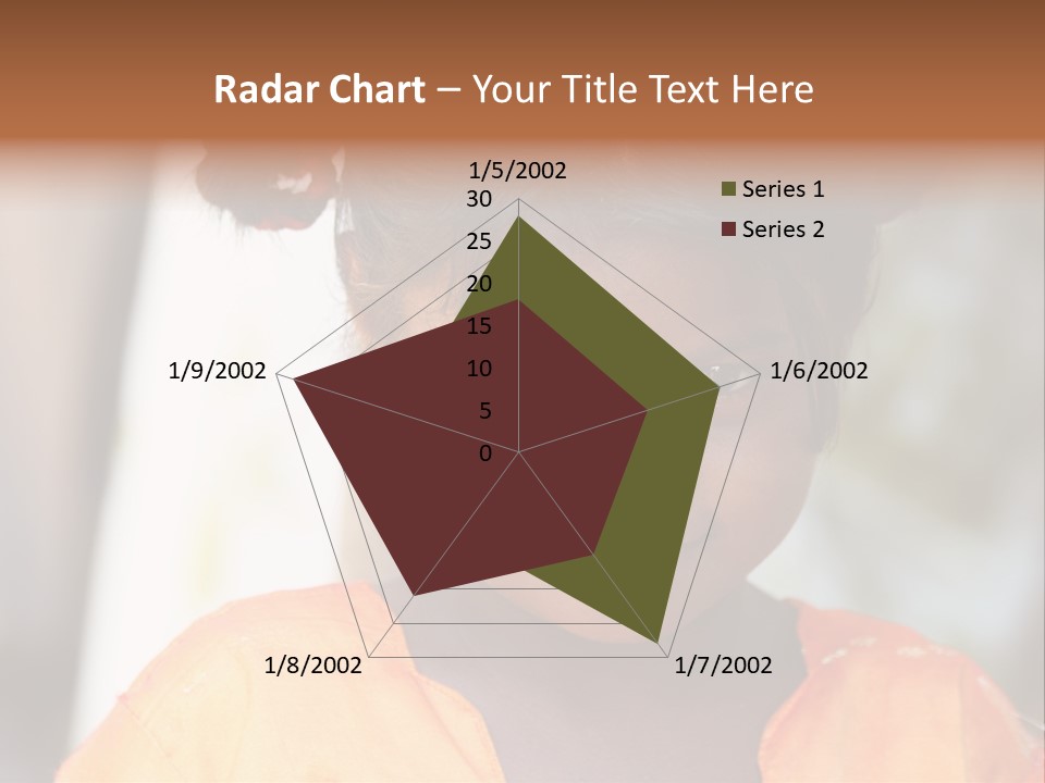 Closeup Smile Looking PowerPoint Template