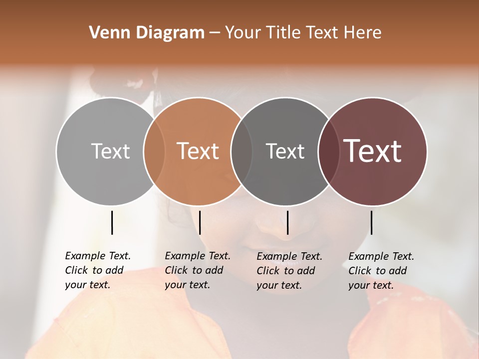 Closeup Smile Looking PowerPoint Template