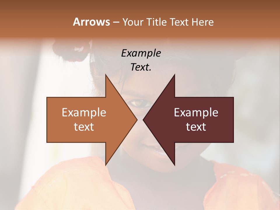 Closeup Smile Looking PowerPoint Template