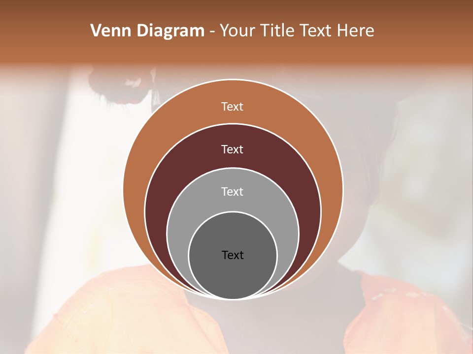 Closeup Smile Looking PowerPoint Template