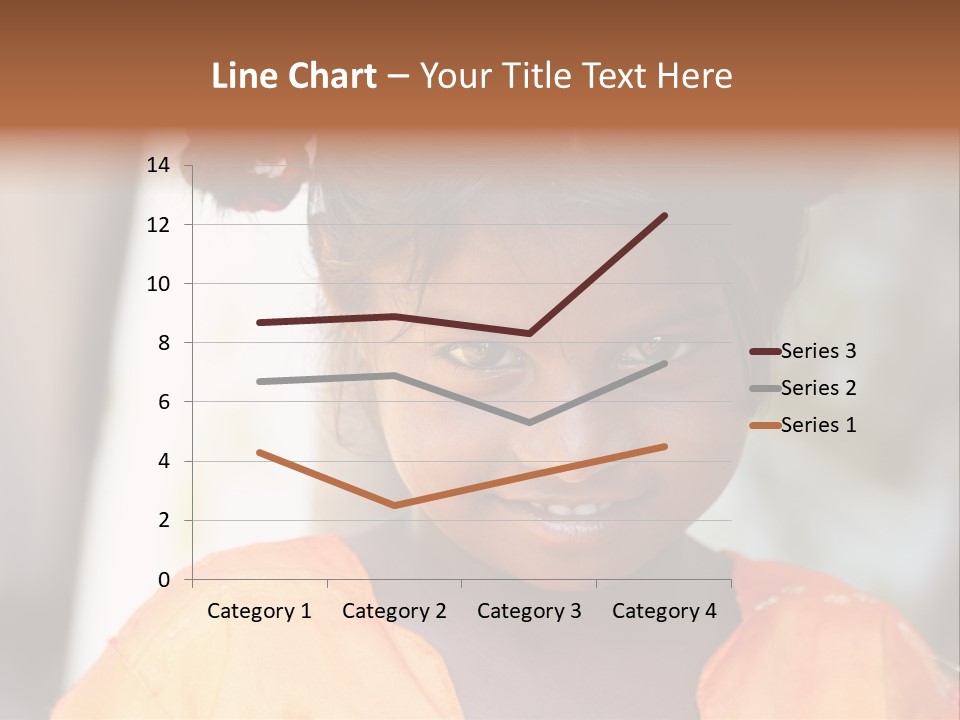 Closeup Smile Looking PowerPoint Template