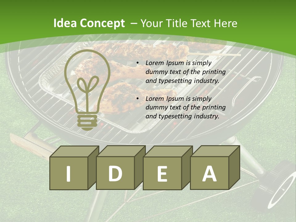 Steel New Equipment PowerPoint Template