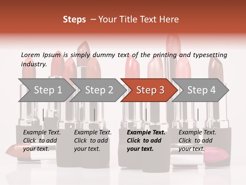 Cosmetic Space Luxurious PowerPoint Template
