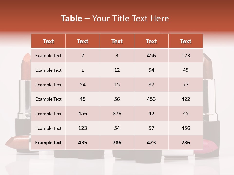 Cosmetic Space Luxurious PowerPoint Template