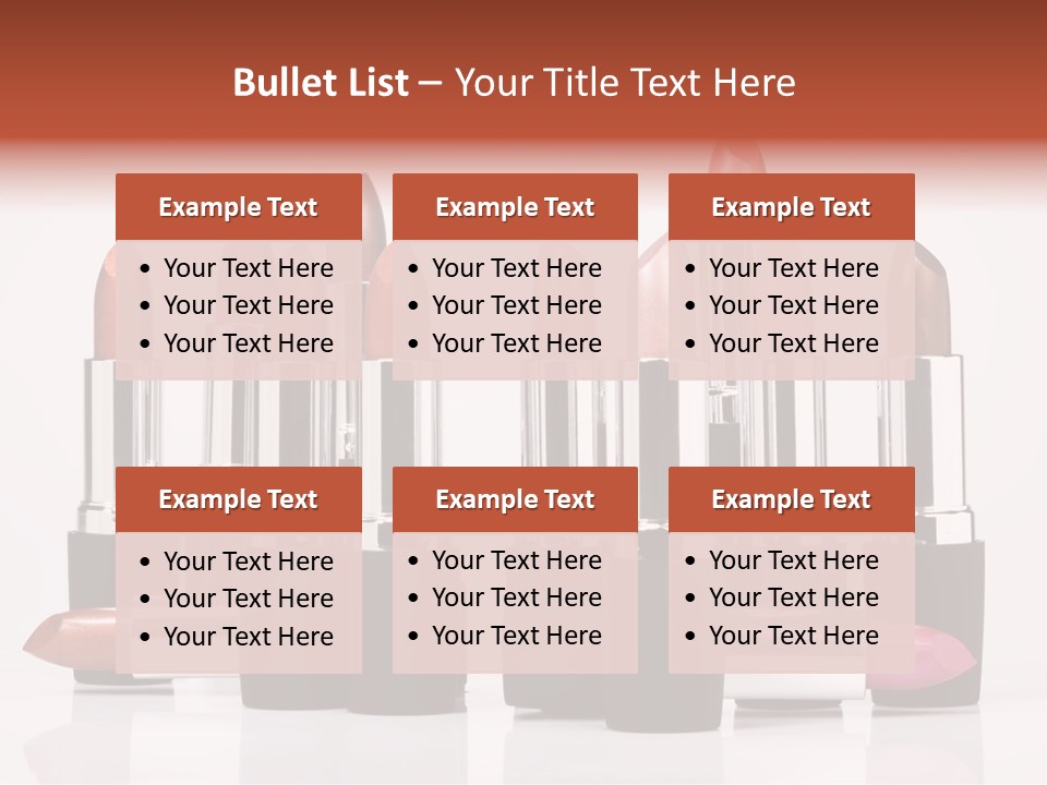 Cosmetic Space Luxurious PowerPoint Template