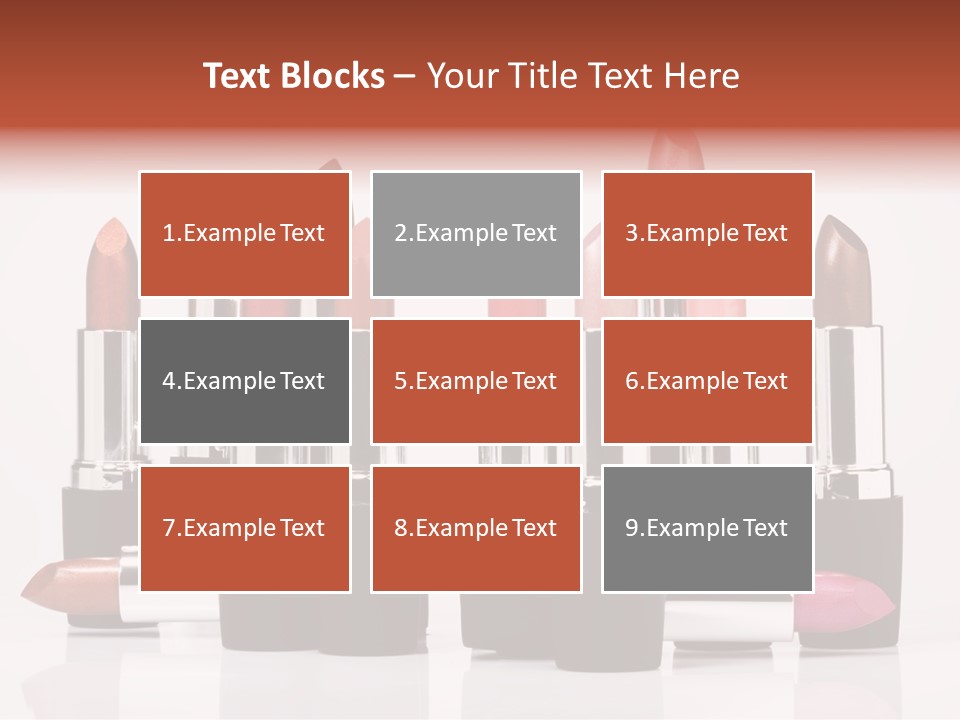 Cosmetic Space Luxurious PowerPoint Template
