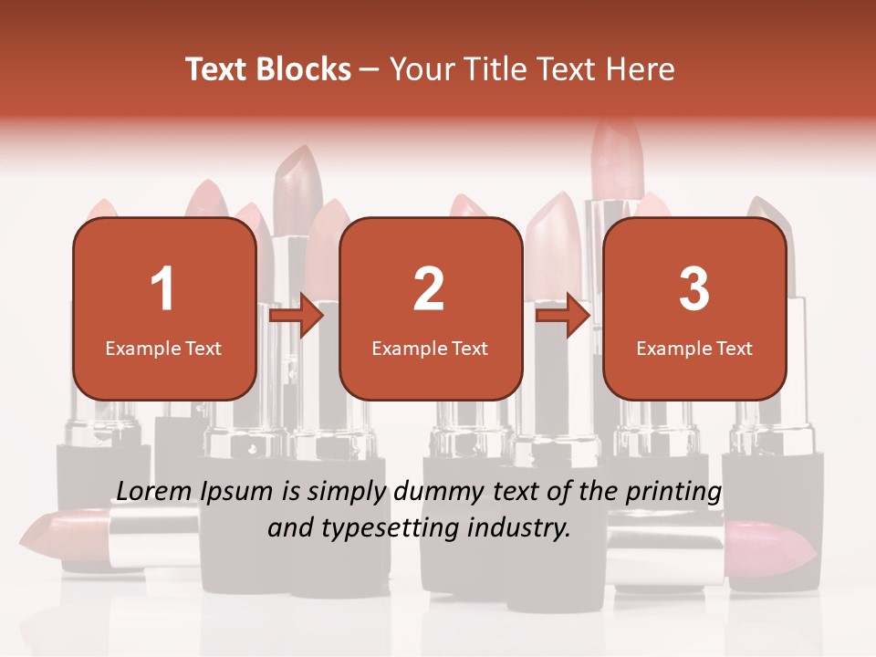 Cosmetic Space Luxurious PowerPoint Template