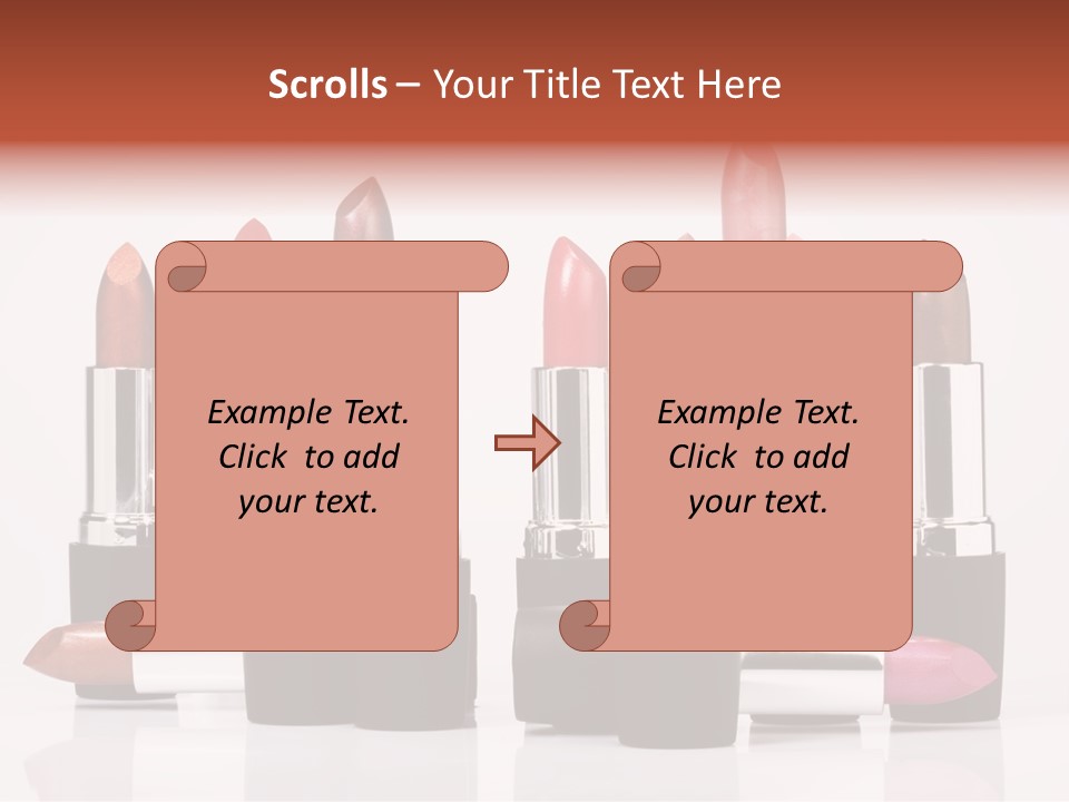 Cosmetic Space Luxurious PowerPoint Template