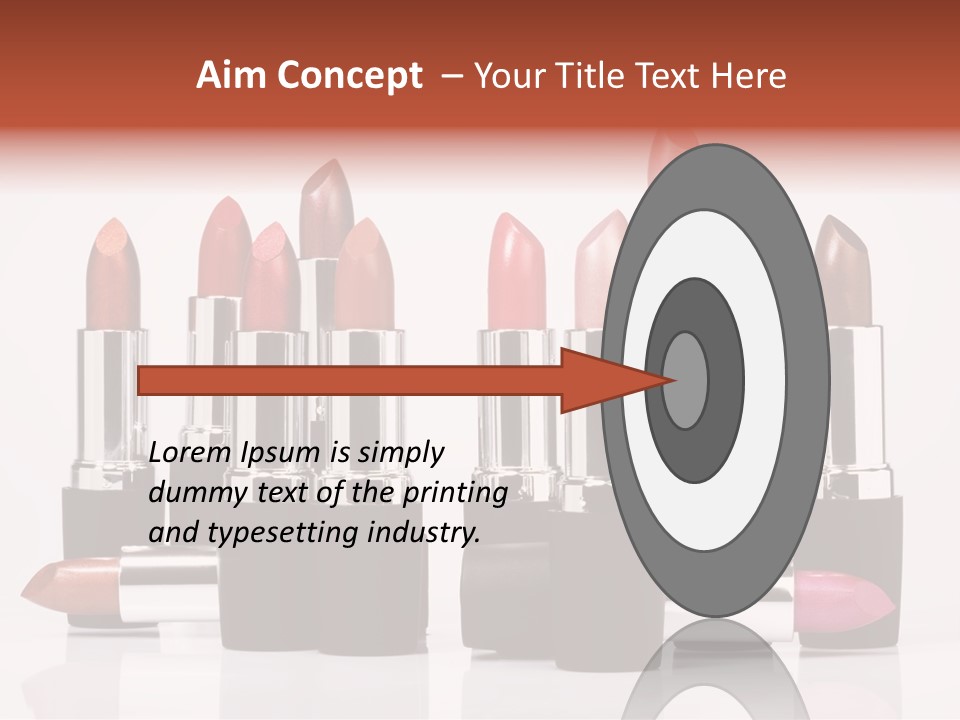 Cosmetic Space Luxurious PowerPoint Template